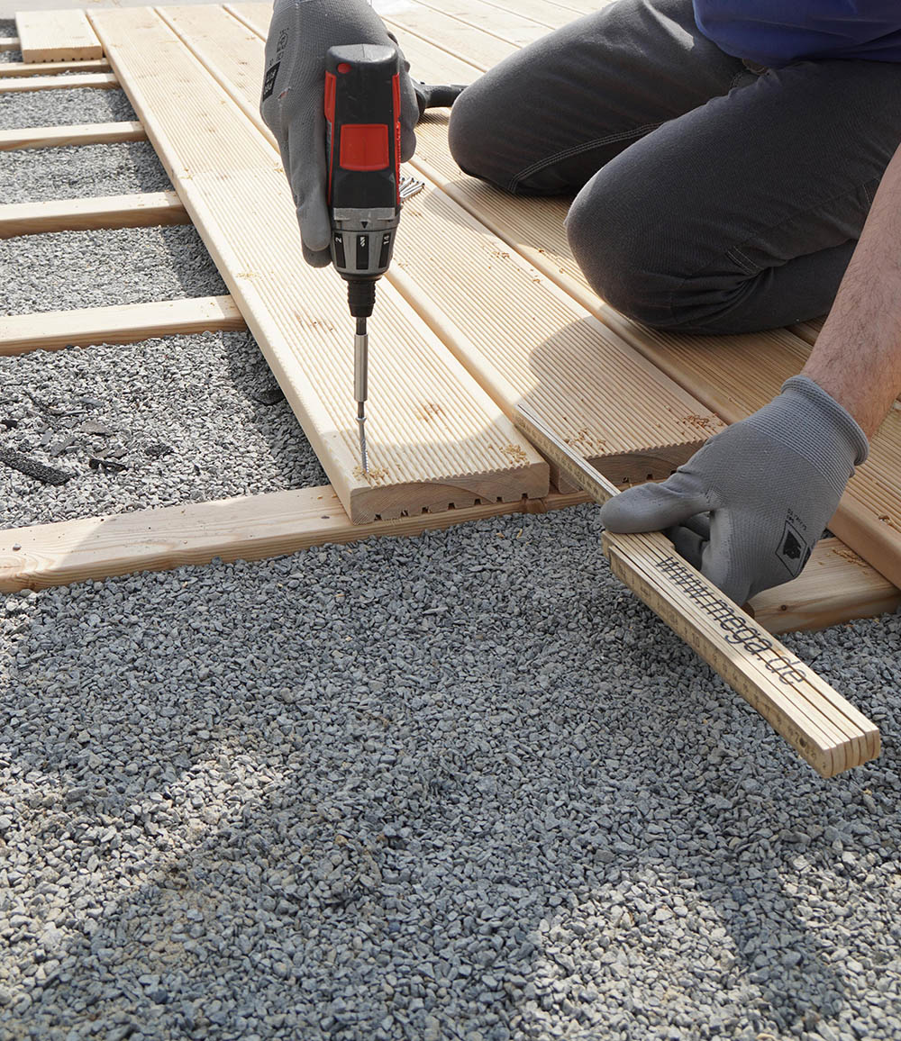 Home Deluxe Terrassendielen LÄRCHE Holz ARIS 10m²