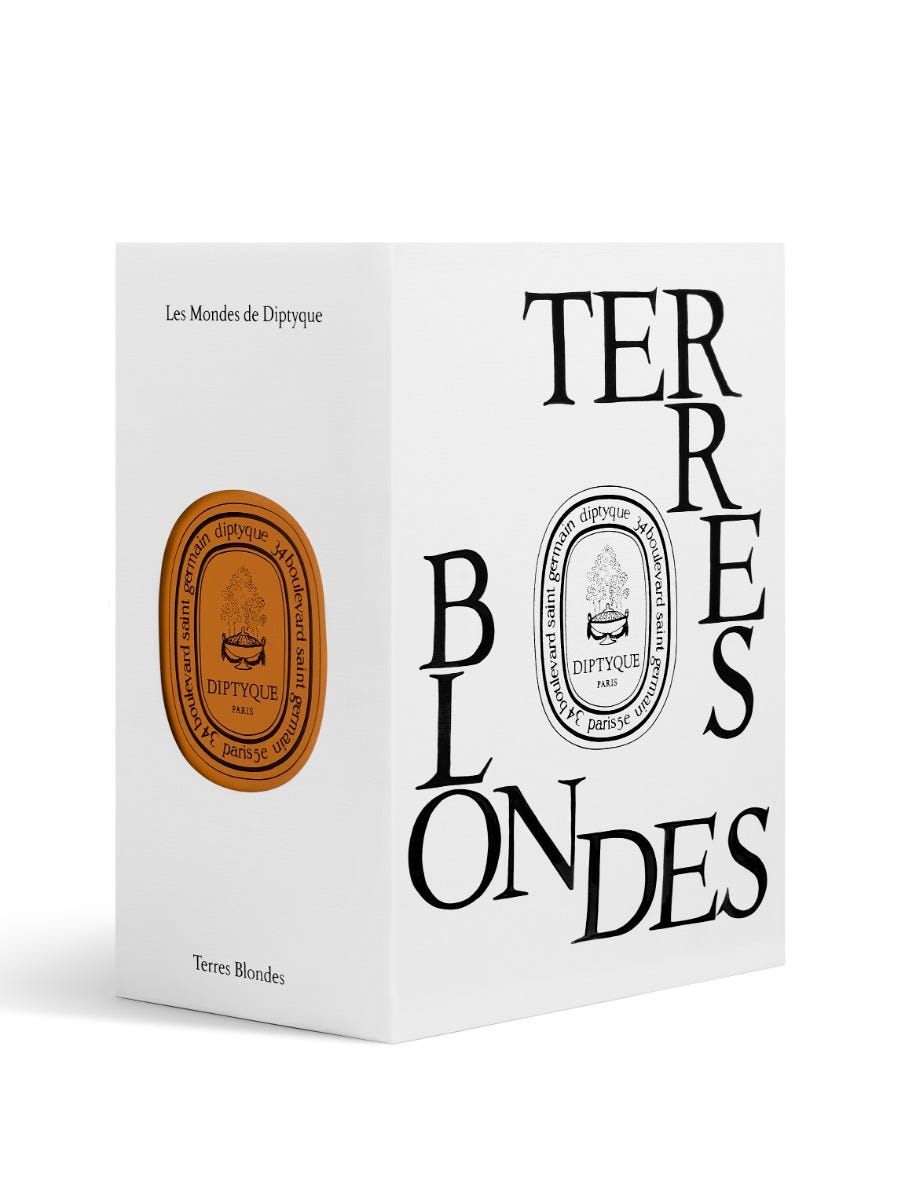Terres Blondes - Bougie Rechargeable