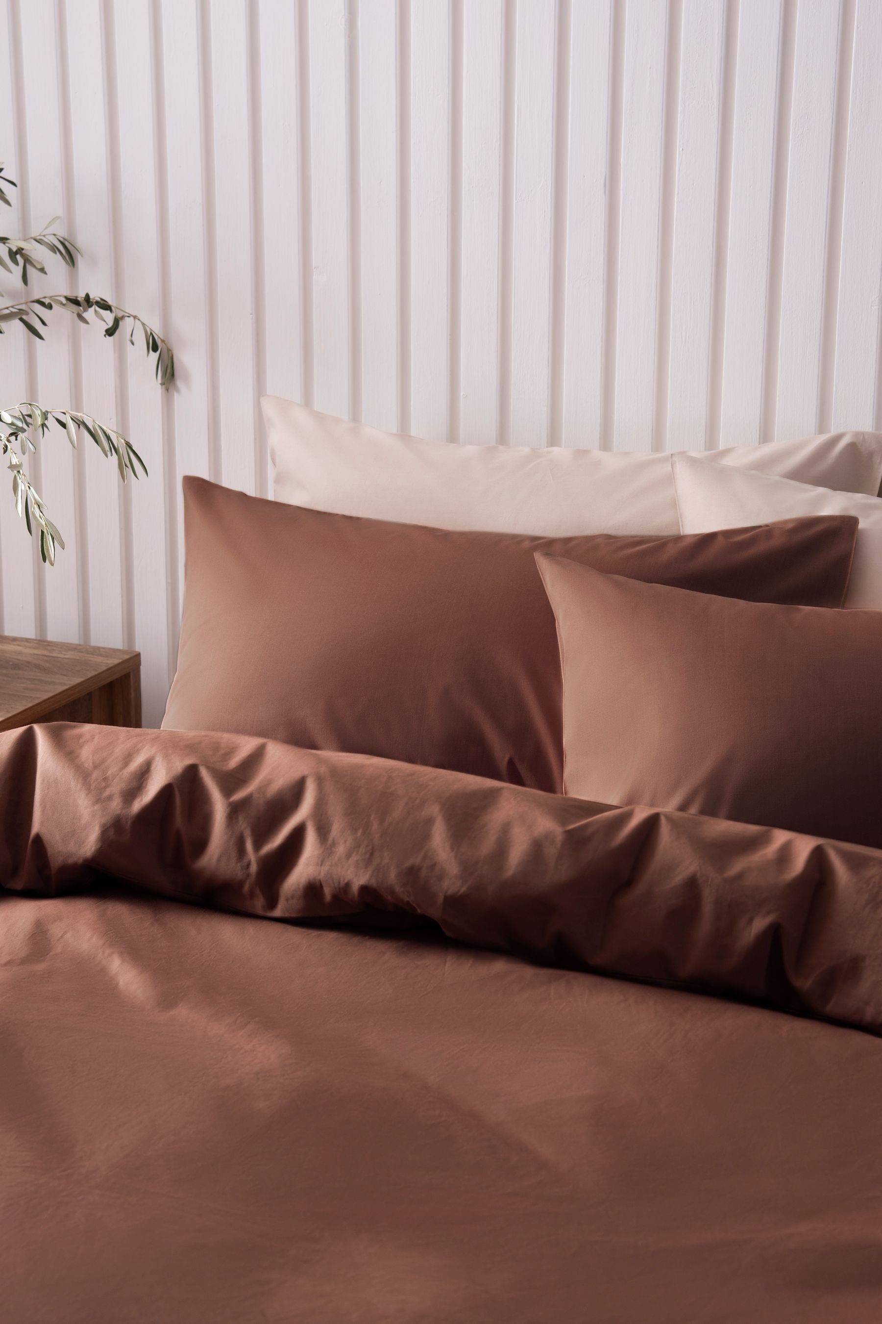 Bett-Set, Set mit Bettbezug und Kissenbezug mit hohem, Next, Bezug: Baumwolle, Polyester