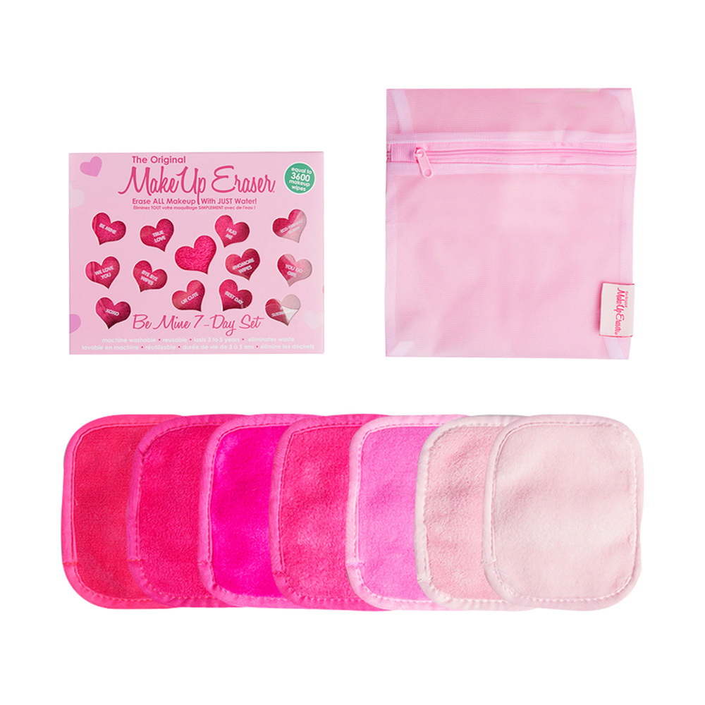 MakeUp Eraser Be Mine 7 Day Serviette démaquillante réutilisable