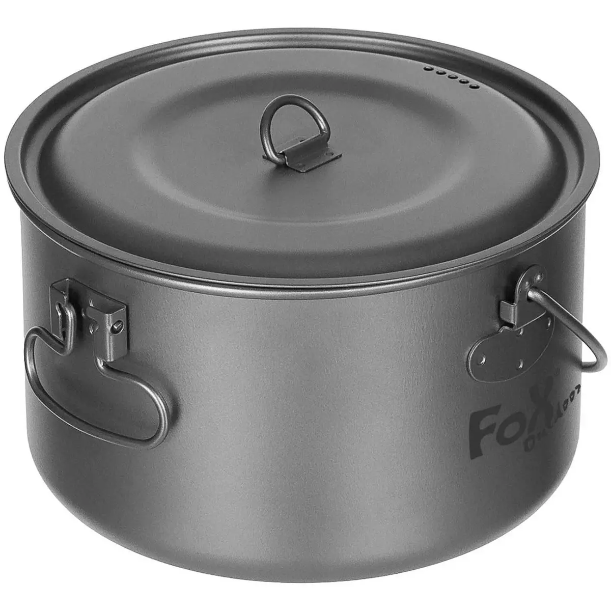 Topf Titan groß mit Deckel