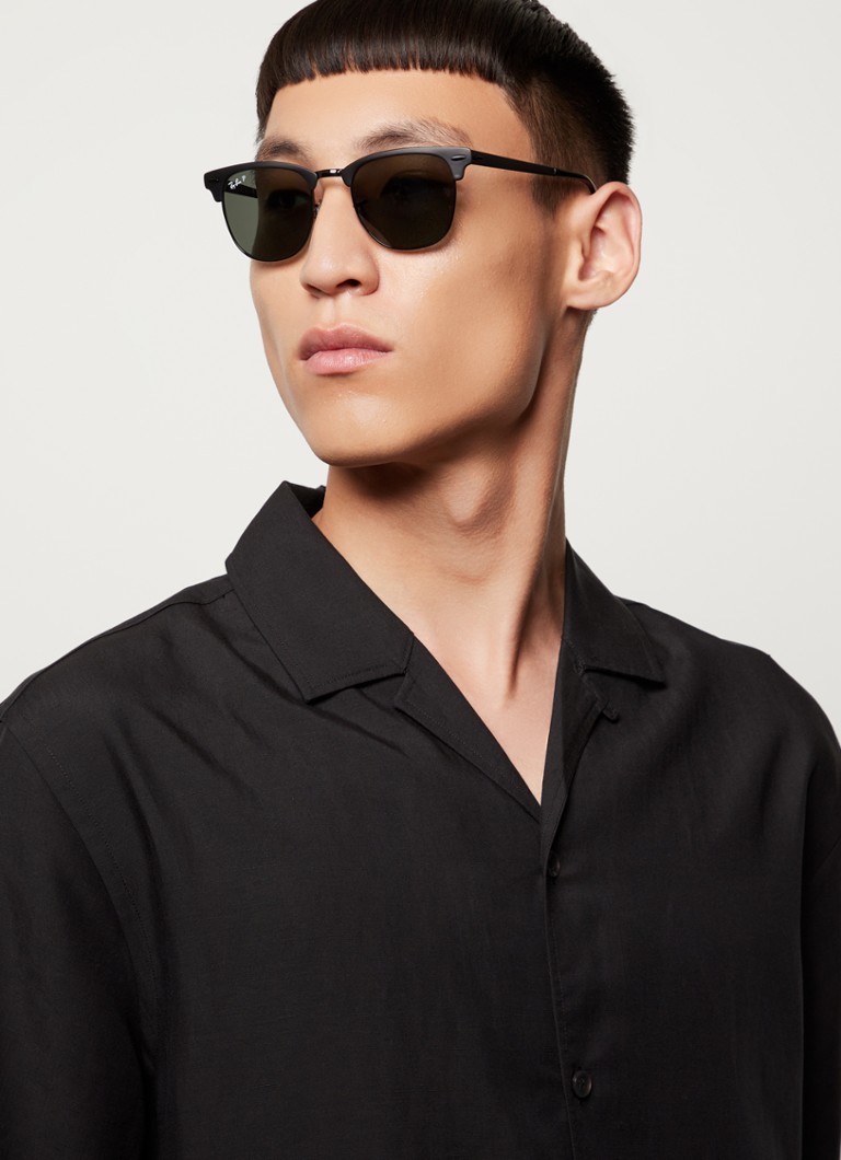 Ray-Ban RB3716 Clubmaster polarizētās saulesbrilles