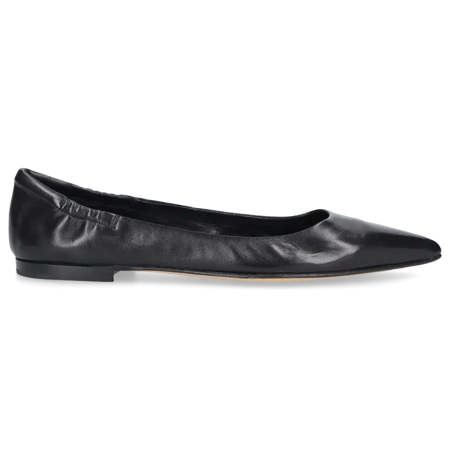 Pomme D`OR - Ballerinas 1720 Nappaleder - schwarz