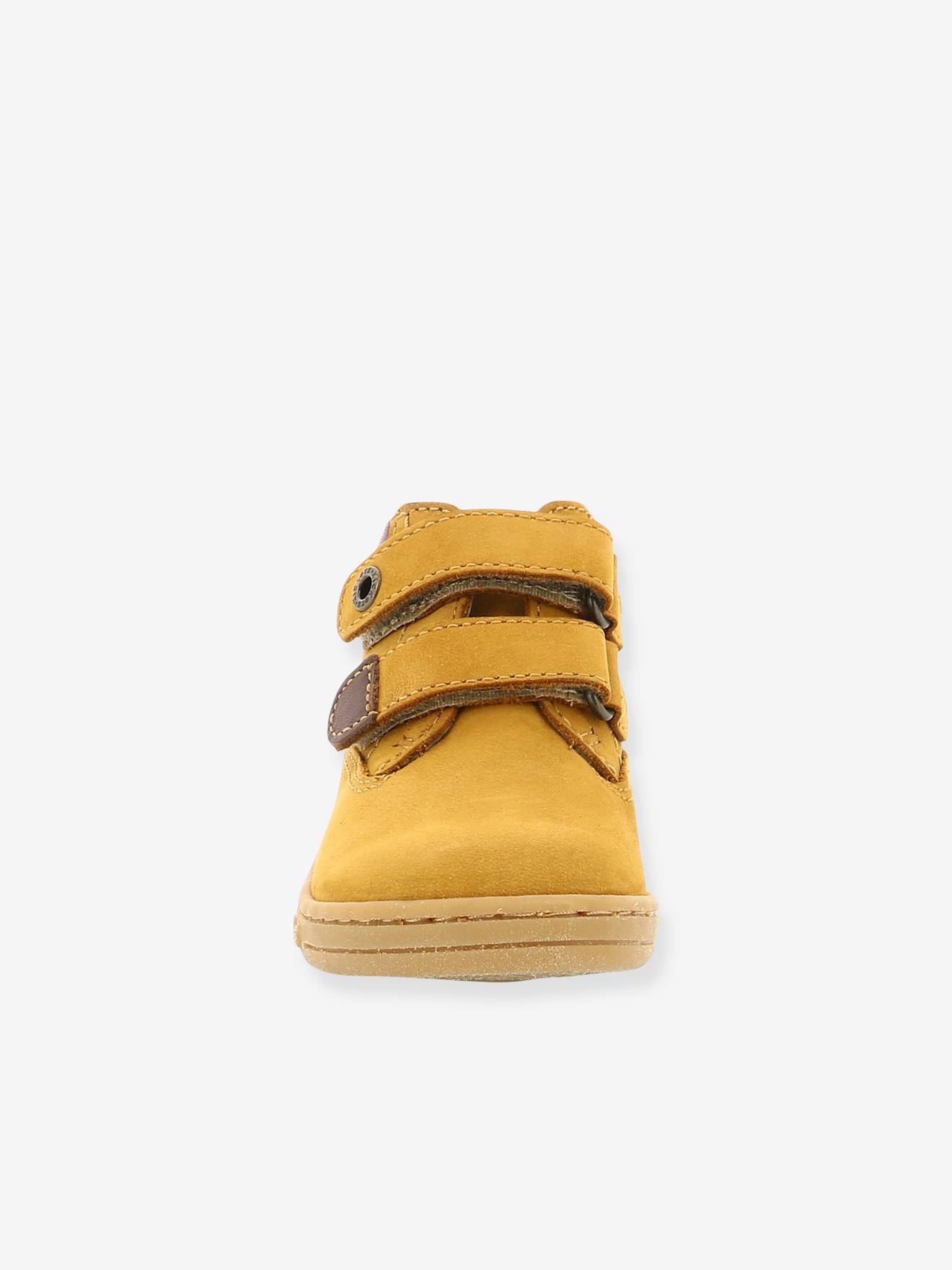 Bottillons bébé garçon Tackeasy KICKERS® kaki