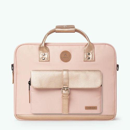 Queretaro light pink laptop bag
