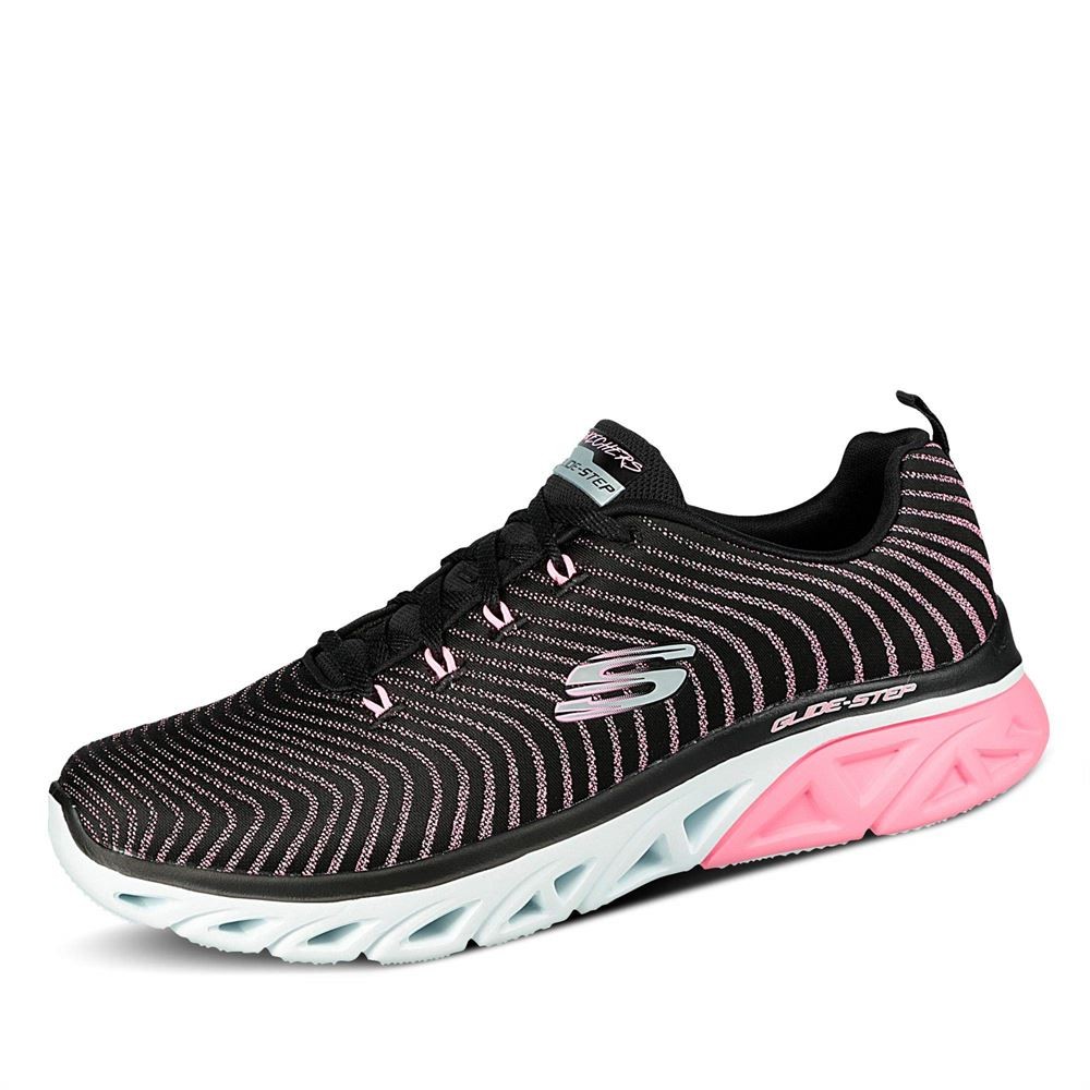 SKECHERS Freizeit Schnürer schwarz
