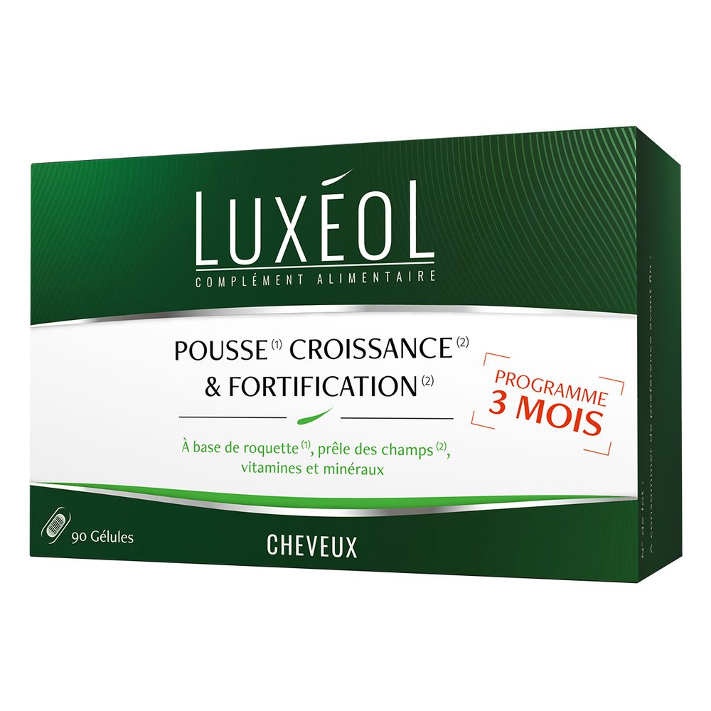 Luxéol Luxeol Pousse Croissance et Fortification (3 mois) Complément alimentaire
