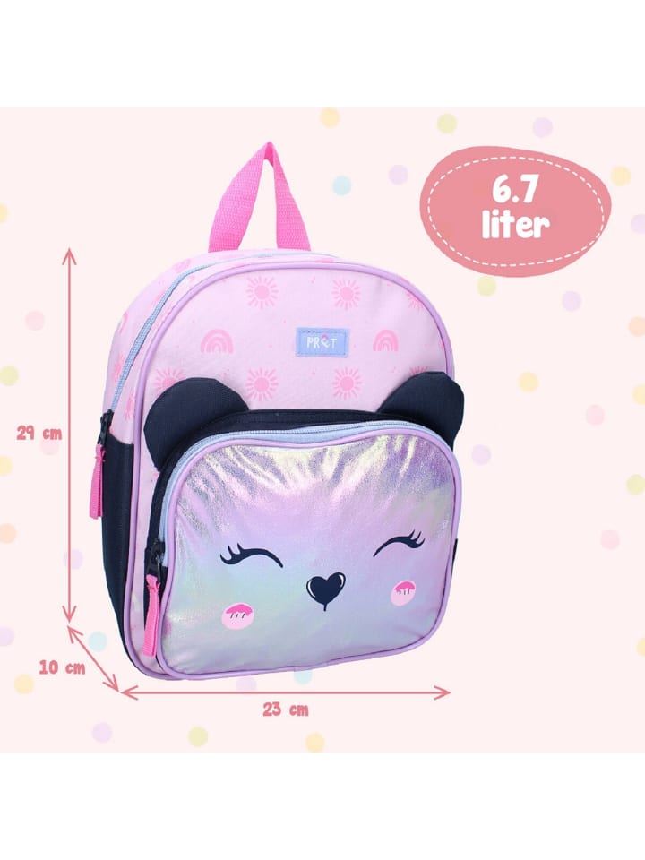COFI 1453 Prêt Rucksack Giggle – Süßer Kinder-RucksackKatzengesicht in Rosa günstig kaufen 29 x 22 cm