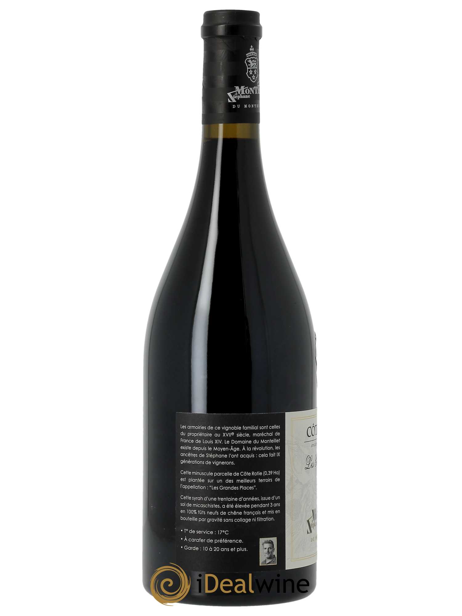 Côte-Rôtie Les Grandes Places Monteillet (Domaine du) - Stéphane Montez  2019 - Lot de 1 Bouteille
