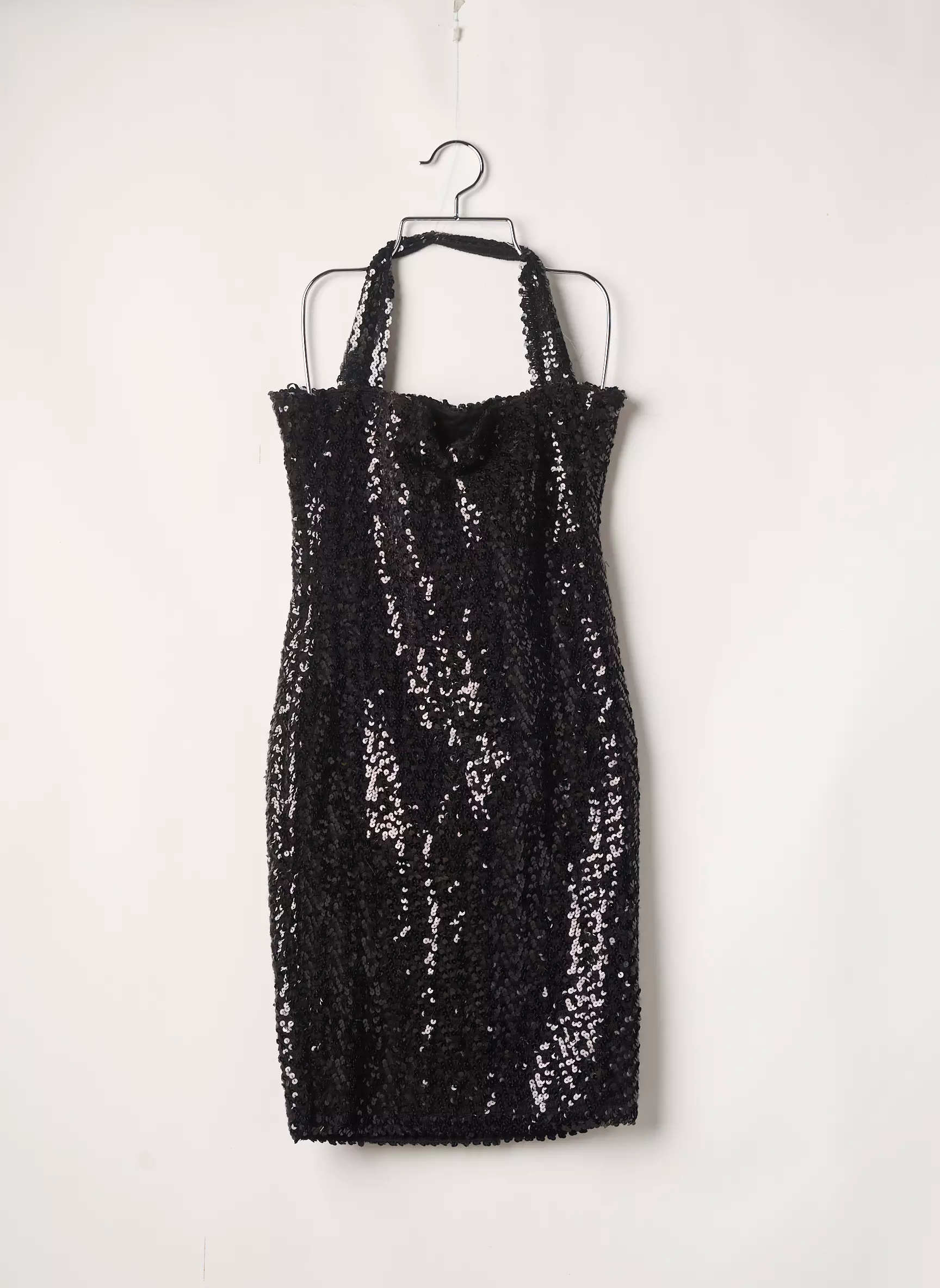 Sans Marque Robes Mi Longues Femme couleur noir