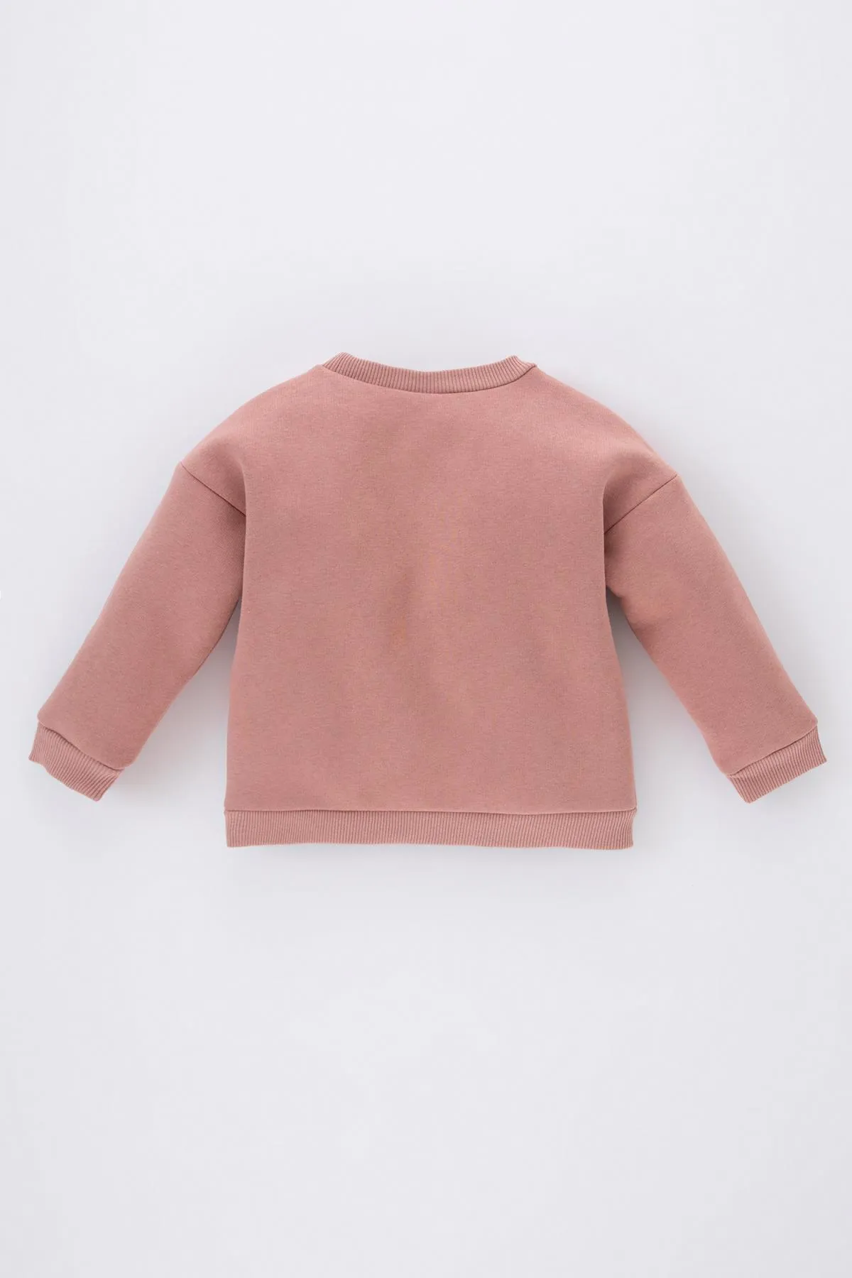 DeFacto  Rundhals-Sweatshirt mit Schwanen-Print für Baby-Mädchen
