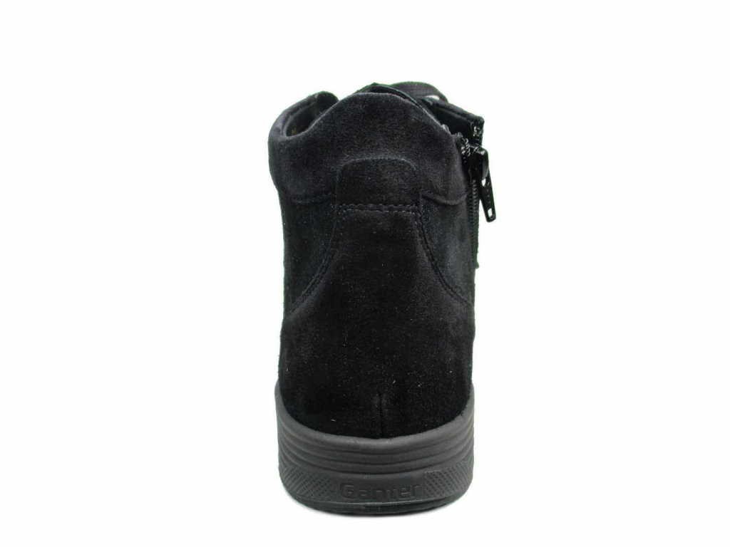 GANTER Schnür-Stiefeletten schwarz O.B