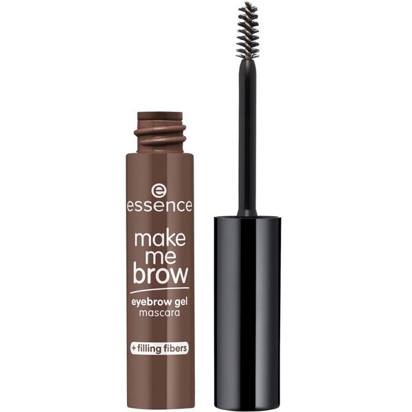 Essence Make Me Brow 07 Dark Browny Brows uzacu želejveida skropstu tuša 3,8ml