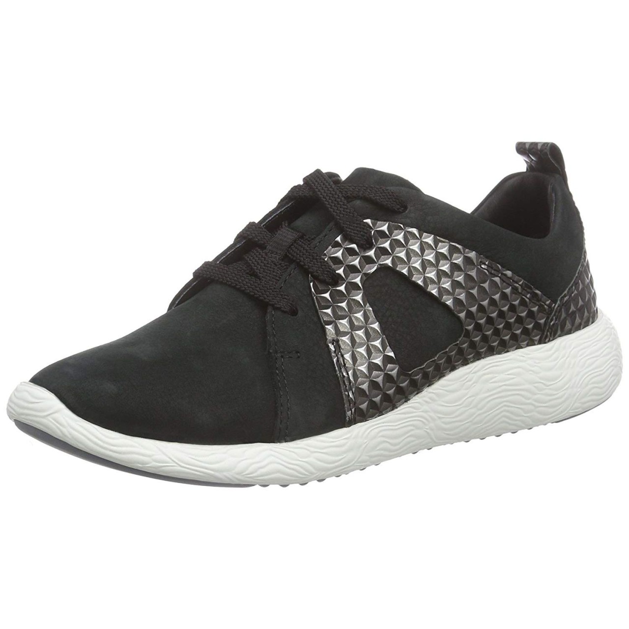 CLARKS Sneaker schwarz WOMENS