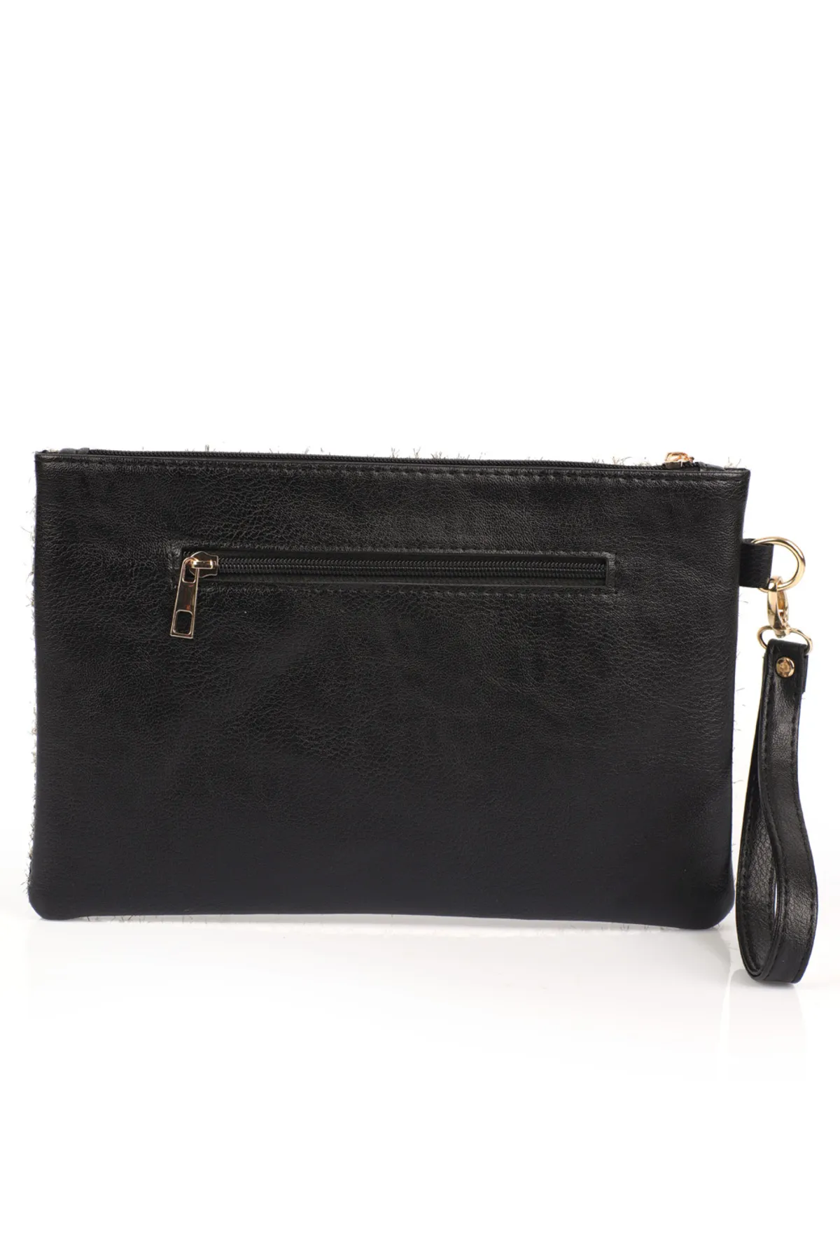 Capone Outfitters  Capone Paris Damen-Clutch in Schwarzgold