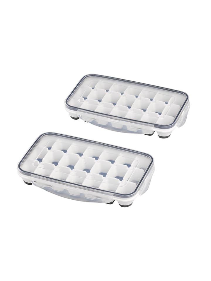 APS Eiswürfelform, 2er Set 25 x 15 cm H:4cm Polypropylen inkl. Deckel günstig kaufen onesize