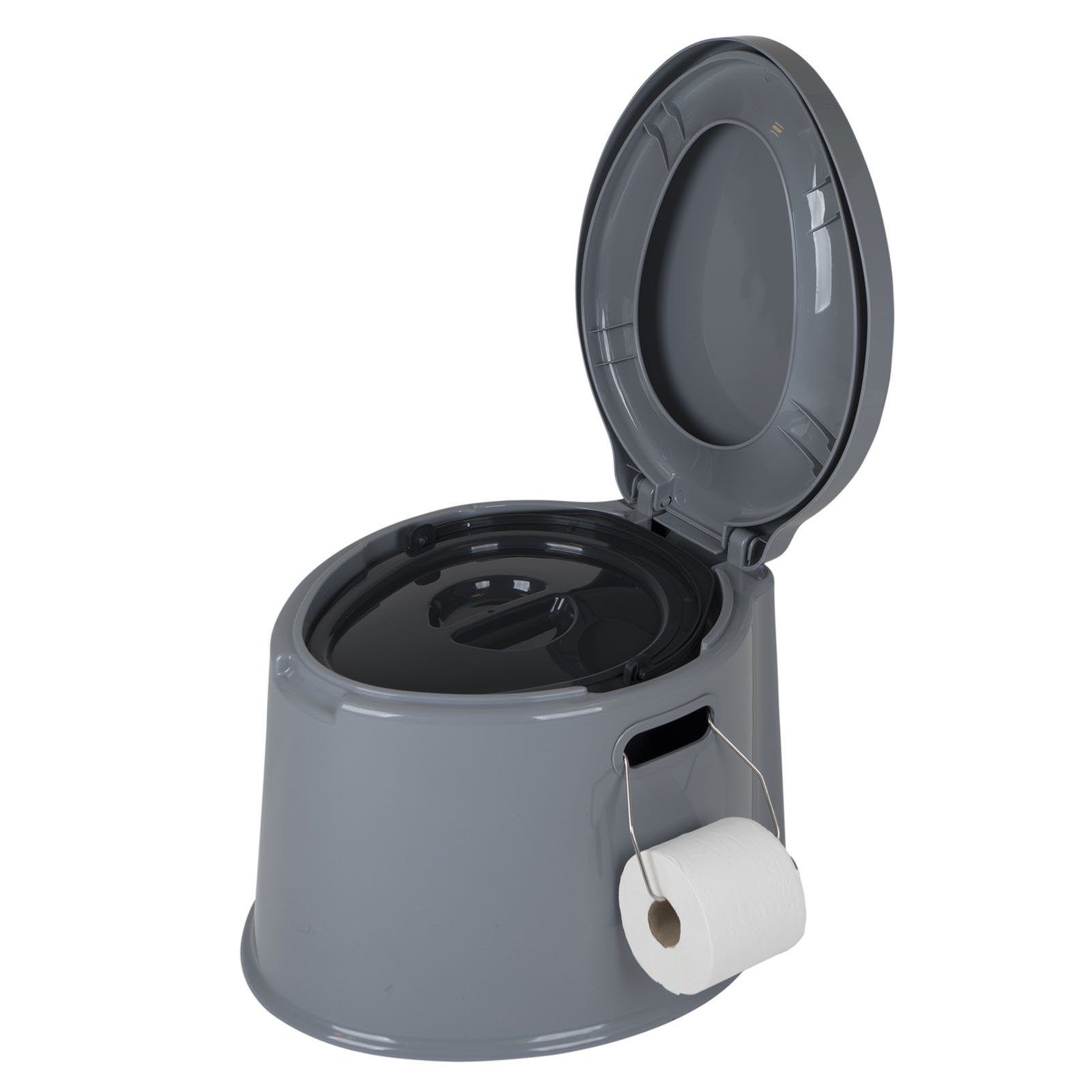 Bo-Camp Campingtoilette Campingtoilette Kompost Eimer Toilette, Reise Camping WC Mobil Bau Klo