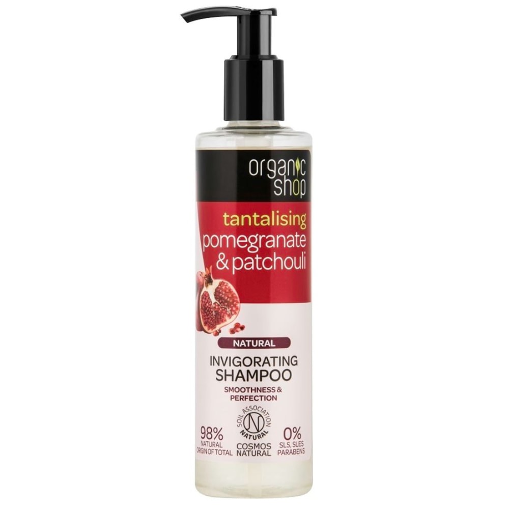 organic shop Shampoing Revigorant Grenade et Patchouli shampoings