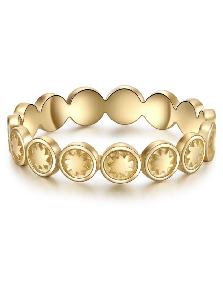 Glanzstücke München Ring Sterling Silber gelbgold in gelbgold günstig kaufen