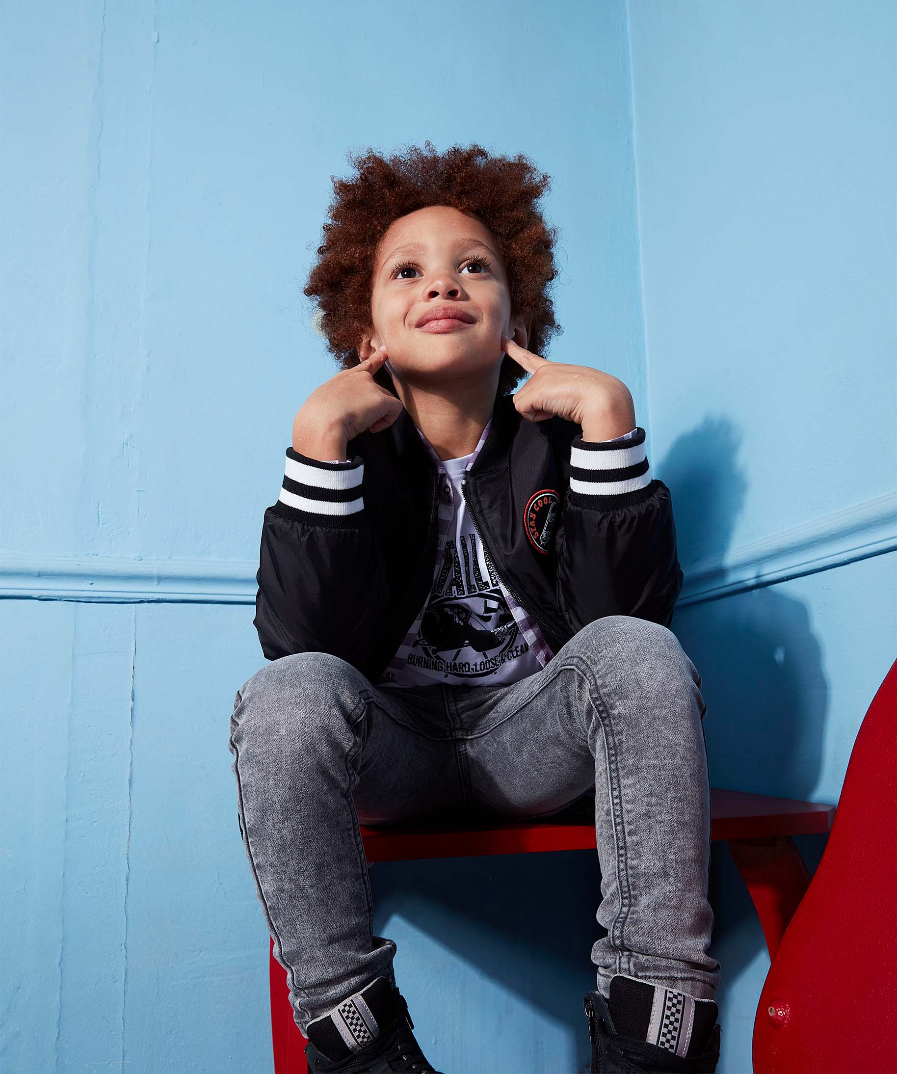 Jean Garçon coupe Skinny stretch gris | GEMO