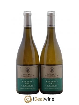 Mercurey 1er Cru En Sazenay Domaine De Suremain 2018 - Lot de 2 Bouteilles