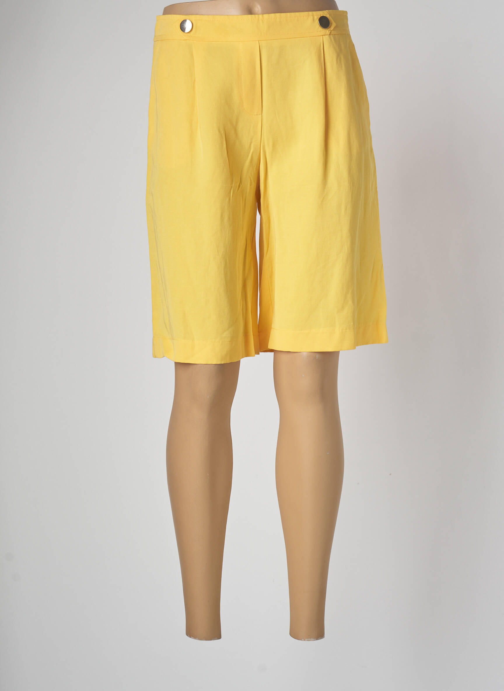 Breal Bermudas Femme couleur jaune