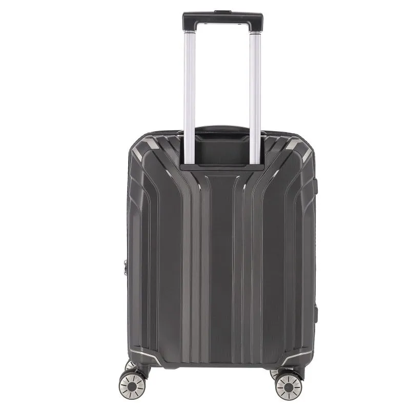 Travelite ELVAA Trolley S mit 4 Rollen - Schwarz