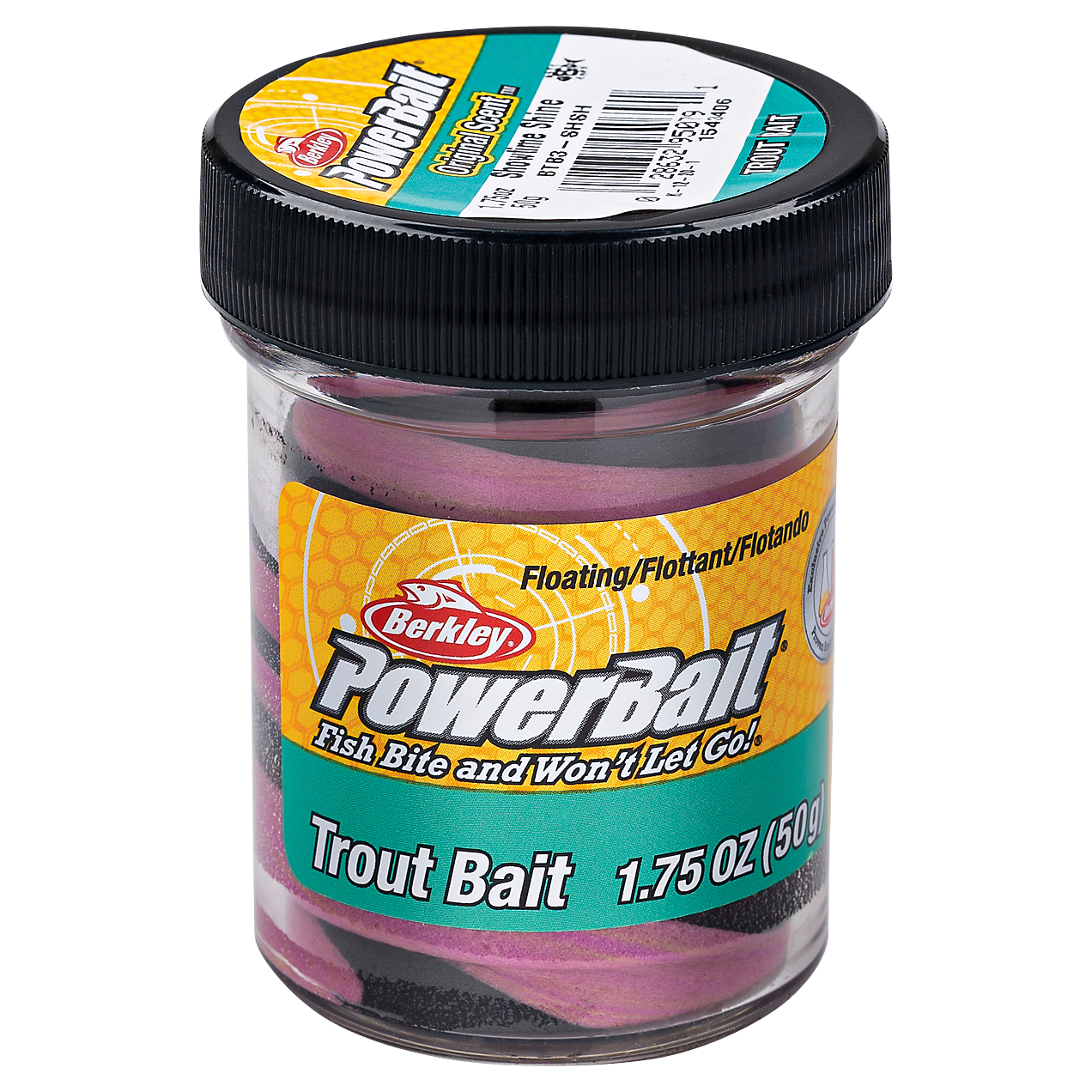 Berkley Forellenteig PowerBait® Triple Swirls (Showtime Shine)