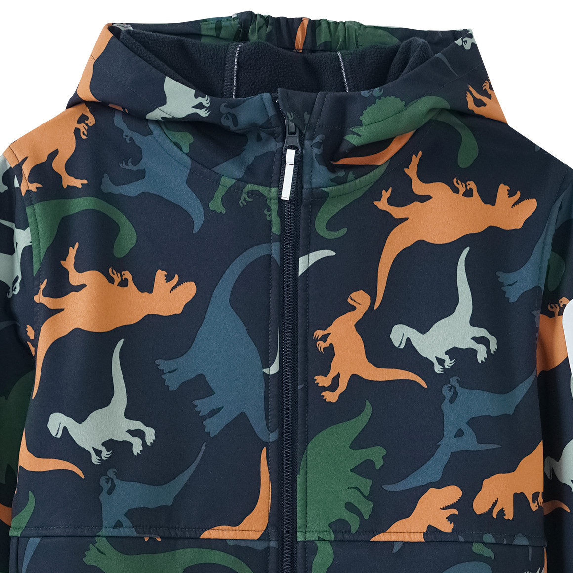 Jungen Softshelljacke mit Kapuze