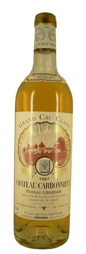 1987 Pessac-Léognan Blanc (Grand Cru Classé de Graves) Château Carbonnieux