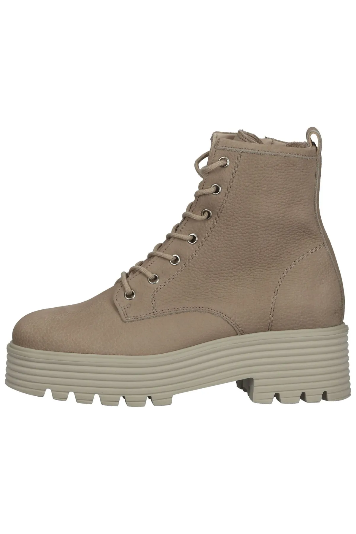 Paul Green  Stiefelette - Beige - Blockabsatz