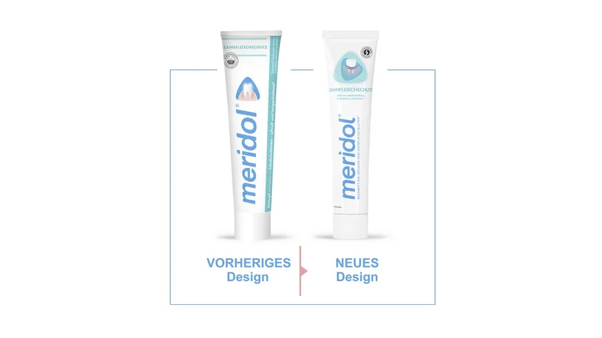 meridol Zahnfleischschutz Zahnpasta bei Zahnfleischbluten, Zahnfleischentzündung oder Zahnfleischrückgang 75 ml