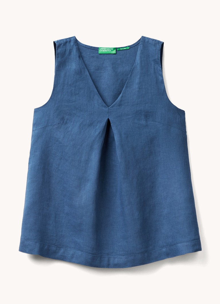 Benetton  Tuniek met plooidetail en V-hals