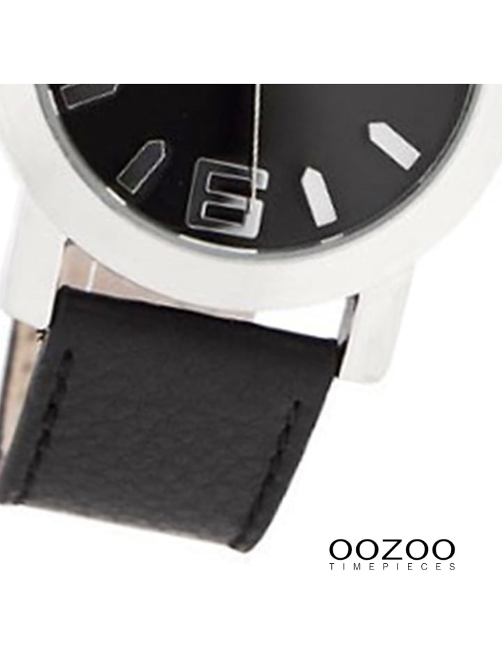 Oozoo Analog-Armbanduhr Oozoo JR schwarz mittel (ca. 38mm) günstig kaufen onesize