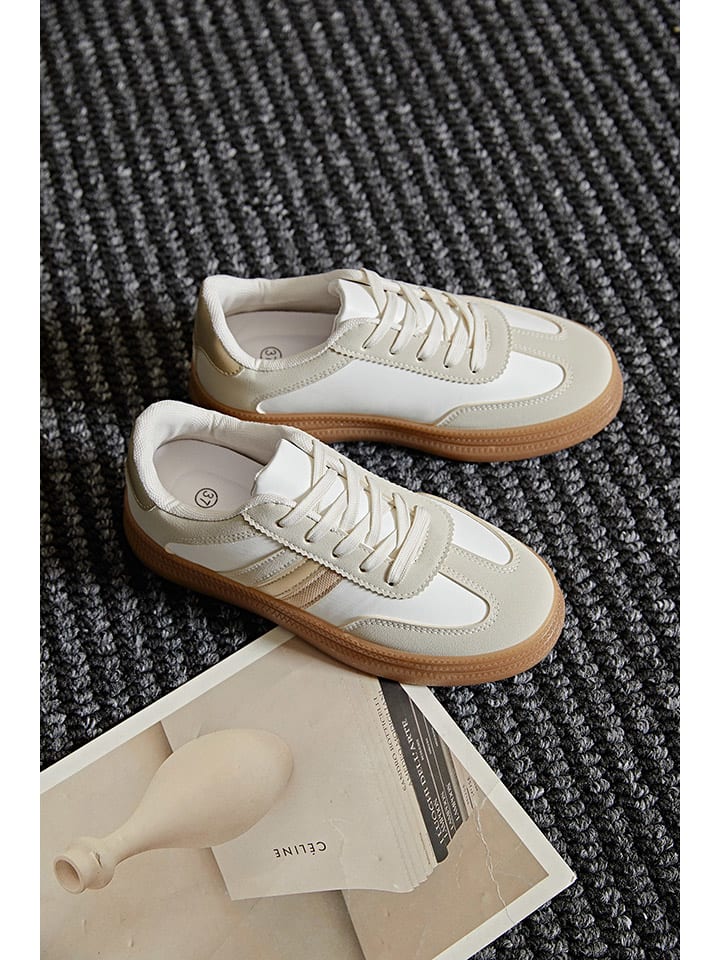 Sixth Sens Sneakers in Beige/ Weiß günstig kaufen