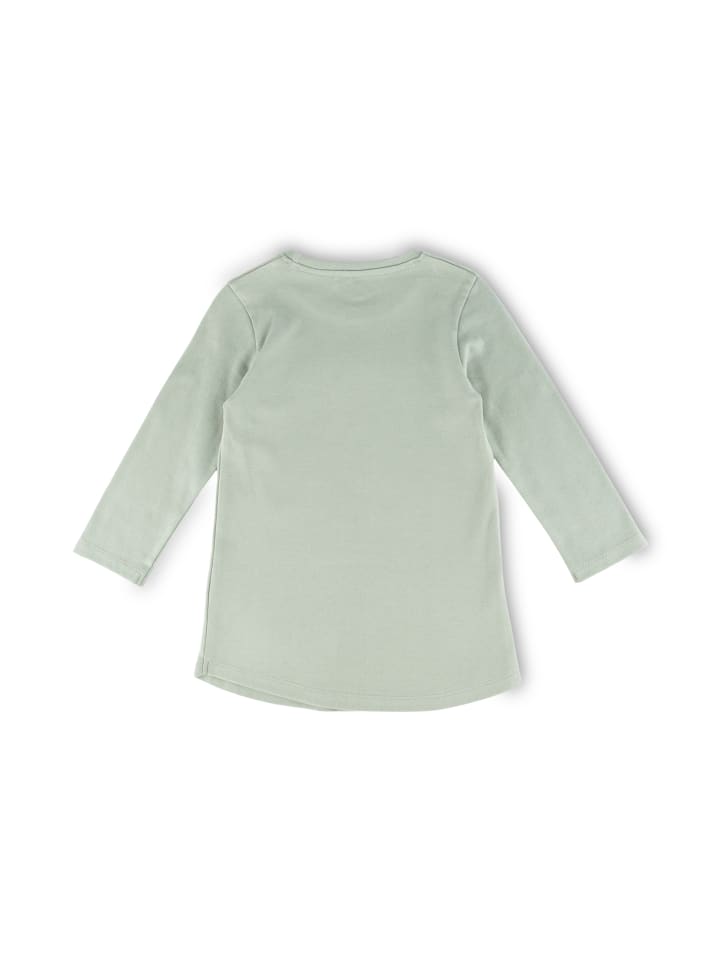 Sigikid Pyjama Kinder Schlafanzug in grün/weiß günstig kaufen