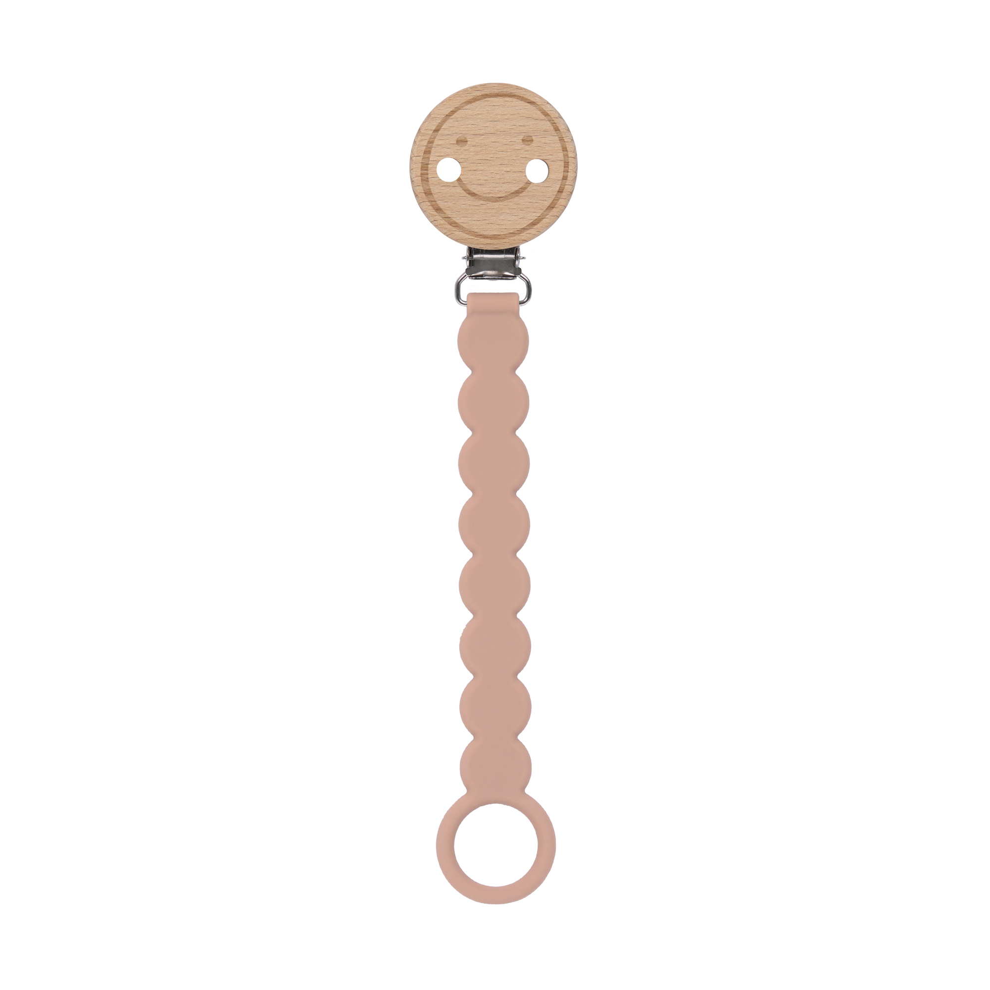 Schnullerkette - Tiny Smile, Ahorn