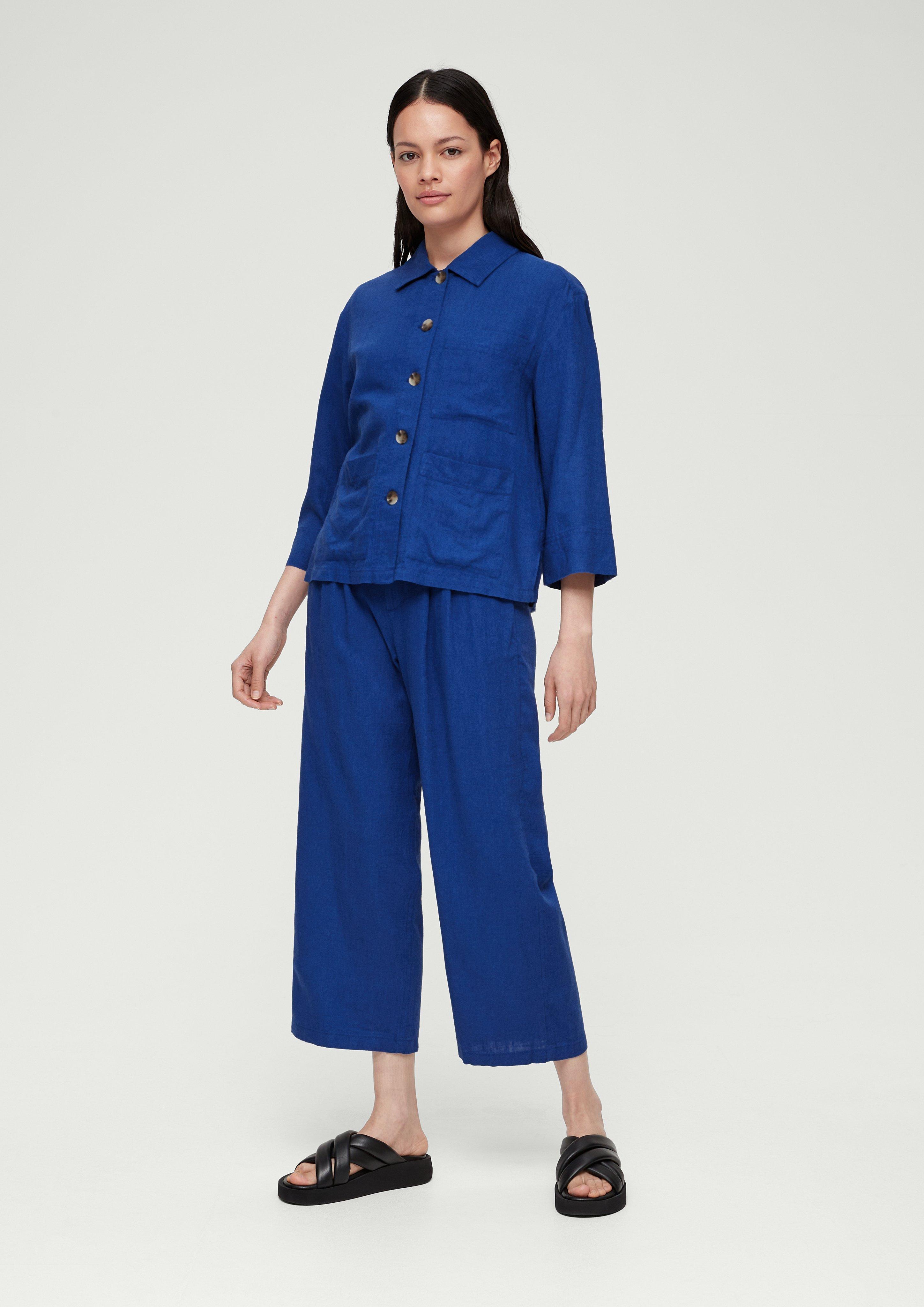 Overshirt aus Leinenmix  2131591-5602