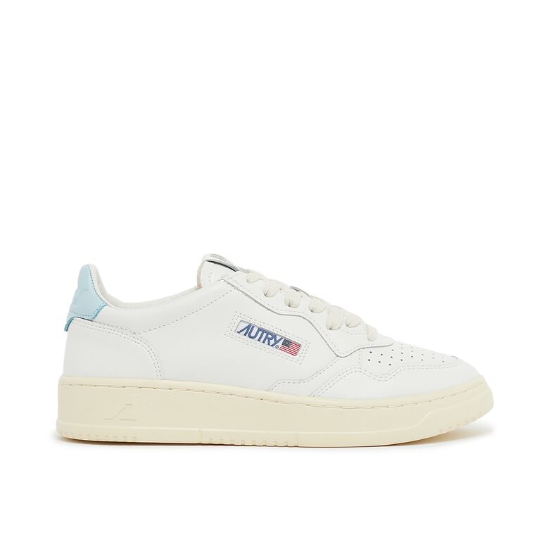 Autry Wmns Medalist Low leat/leat wht/str blue