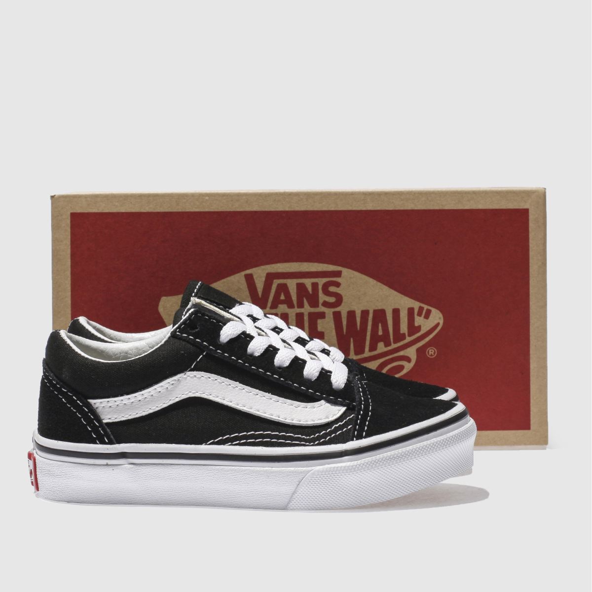Vans fekete-fehér old school junior edzőcipő