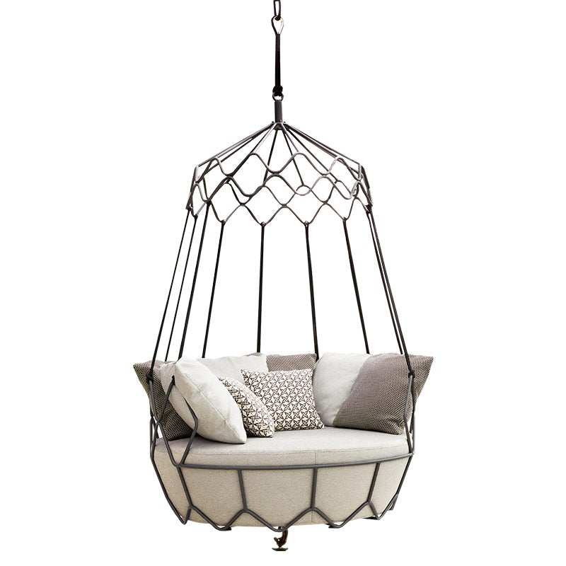 Balcony Hanging Basket Outdoor Nordic Swing Rocking Chair Courtyard Villa Leisure Double Sofa