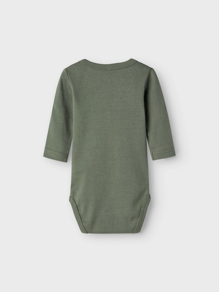 name it Baby Body langarm 3er Pack NBMBODY DINO in agave green günstig kaufen