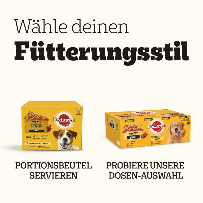 Pedigree Adult mit Rind & Gemüse