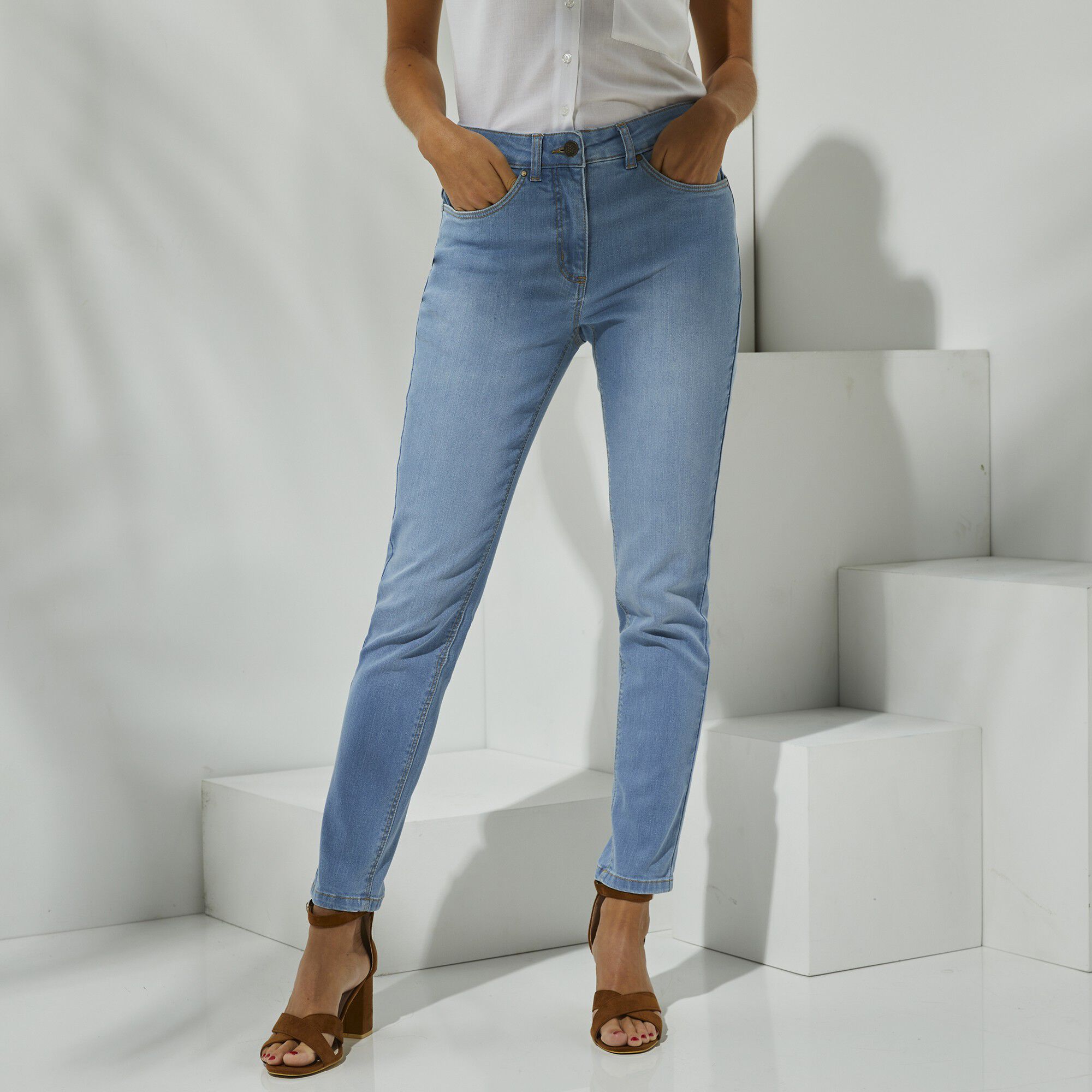 Jean stretch coupe 7/8ème fuselée