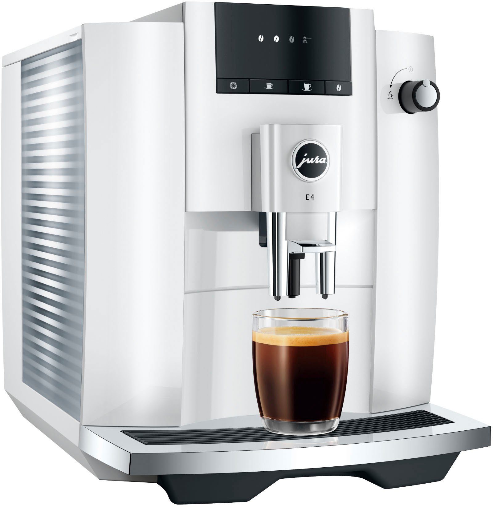 JURA Kaffeevollautomat 15433 E4 Piano White (EA)