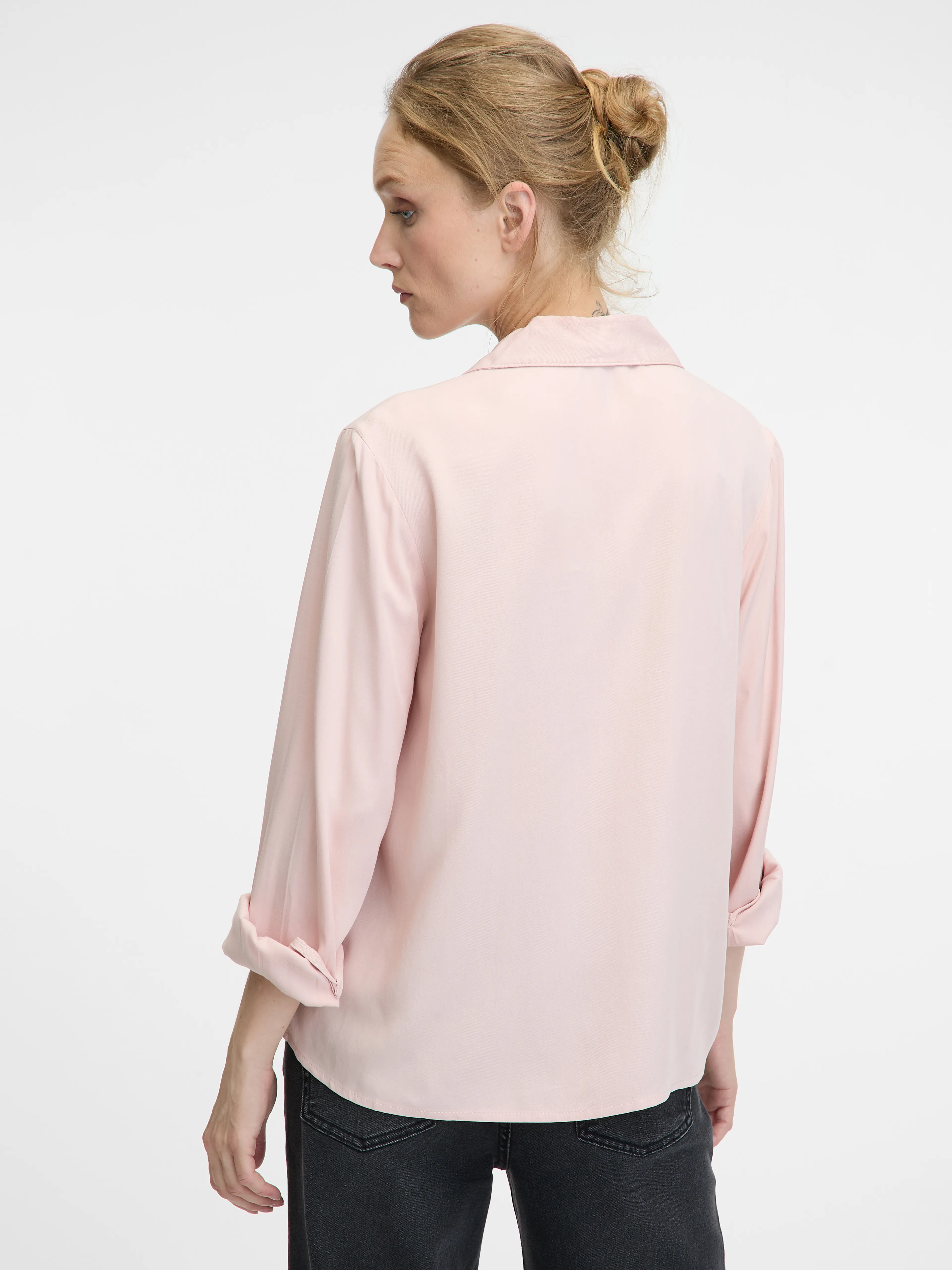 Hellrosa Damen-Bluse ORSAY