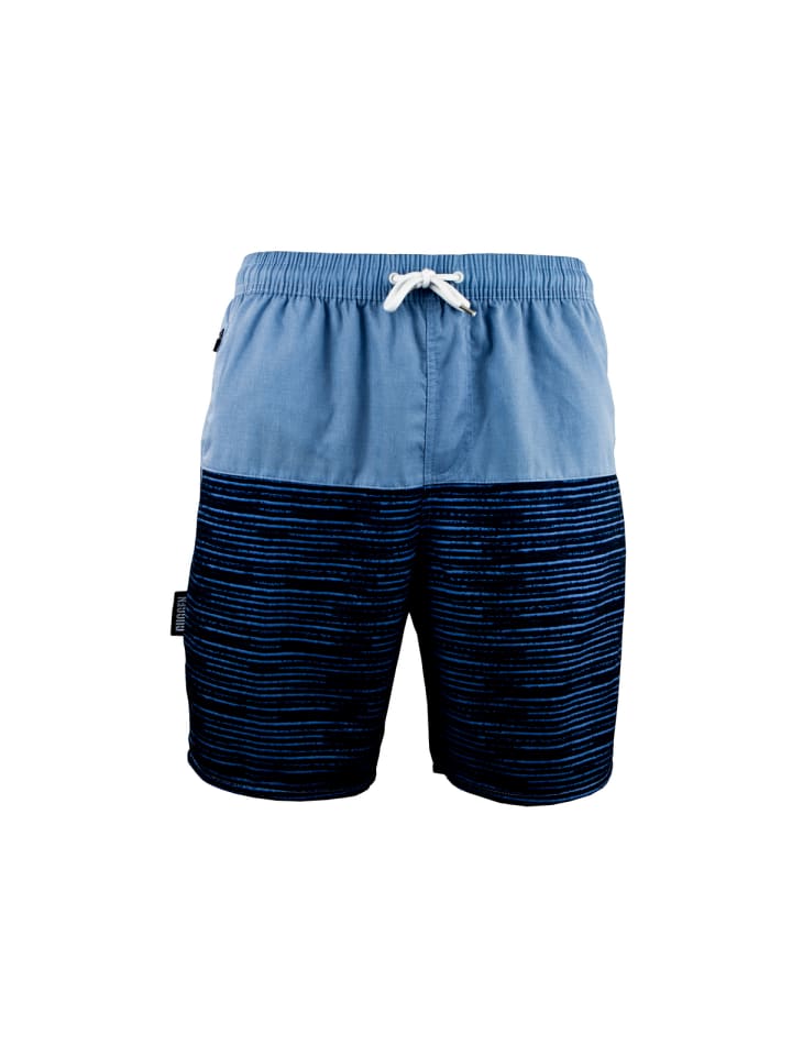 GUGGEN MOUNTAIN Badehose für Herren in blau in blau günstig kaufen