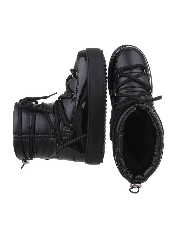 Ital-Design Stiefelette in Schwarz günstig kaufen