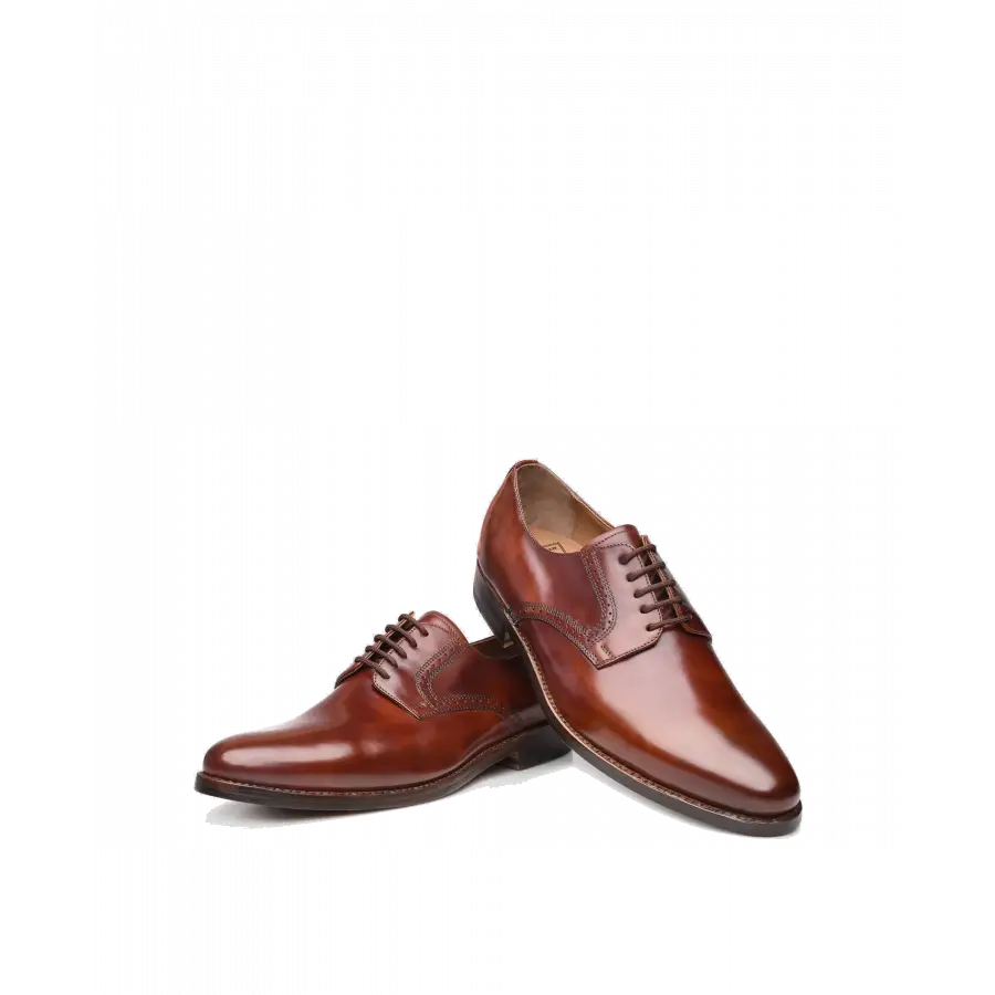 Heinrich Dinkelacker - Businessschuhe Derby MILANO PLAIN TC Toscana calf - braun