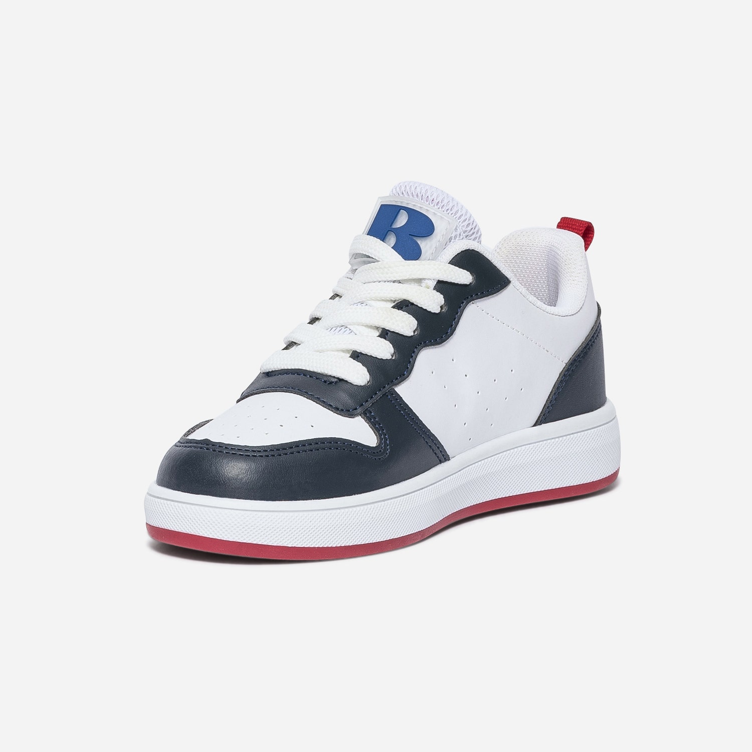 Sneakers BUGGY blanche et marine